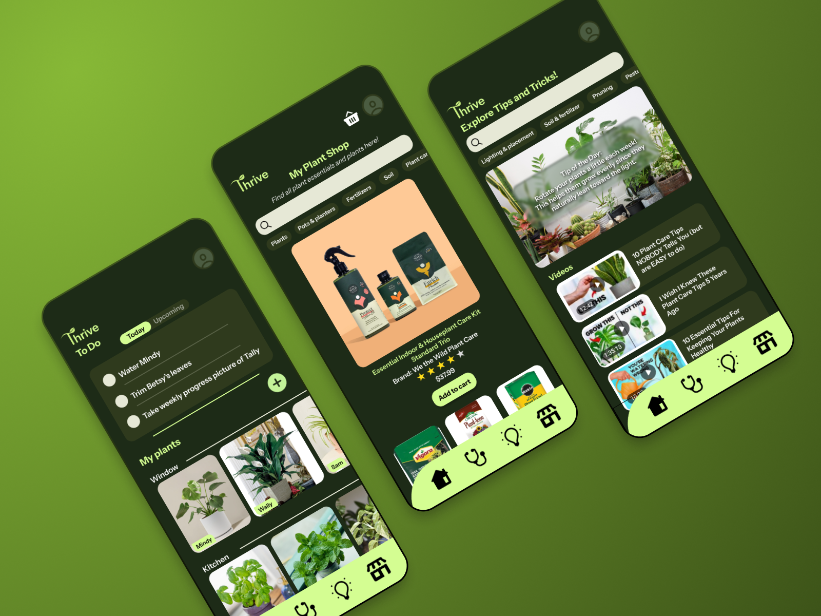 Thrive mockup — in-context